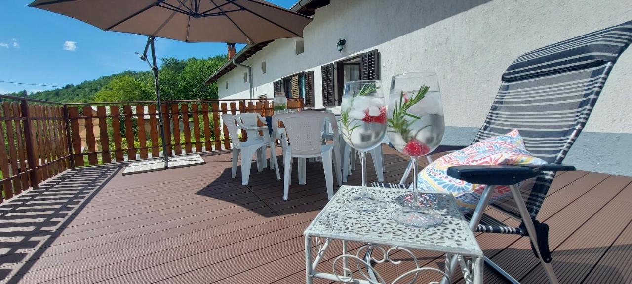Apartma Pr' Ivani Miskorinovi Breginj Exteriér fotografie