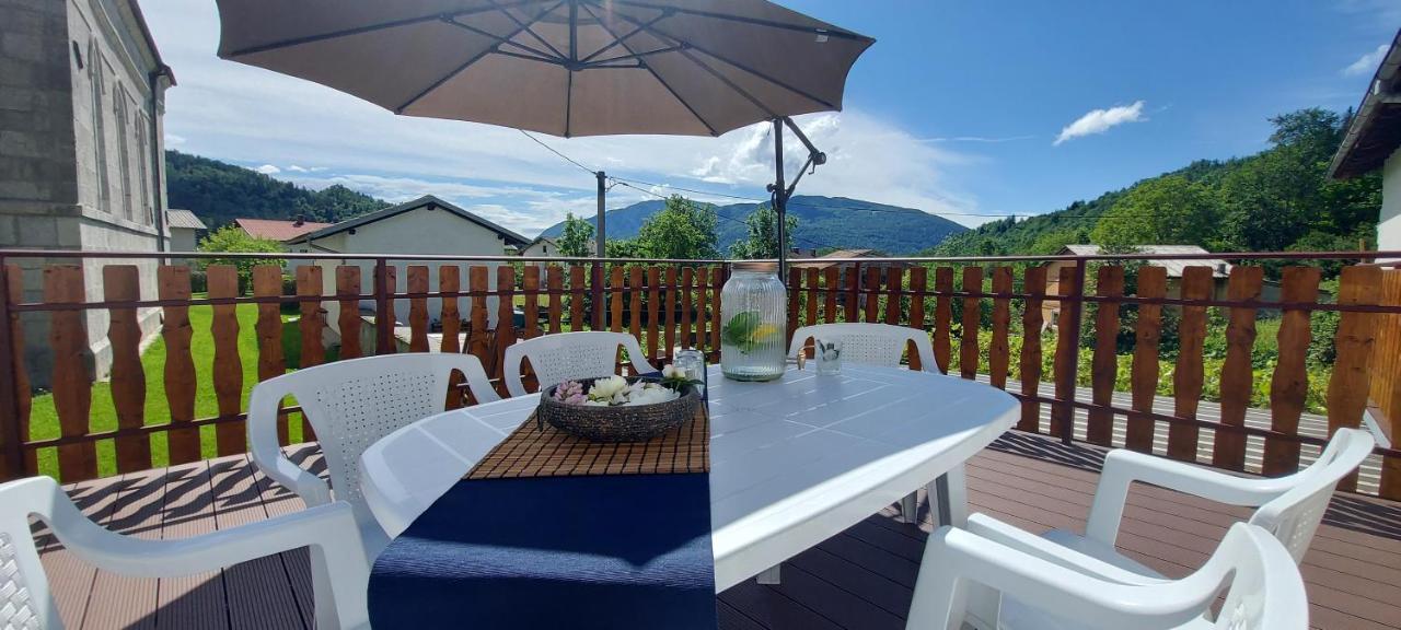 Apartma Pr' Ivani Miskorinovi Breginj Exteriér fotografie
