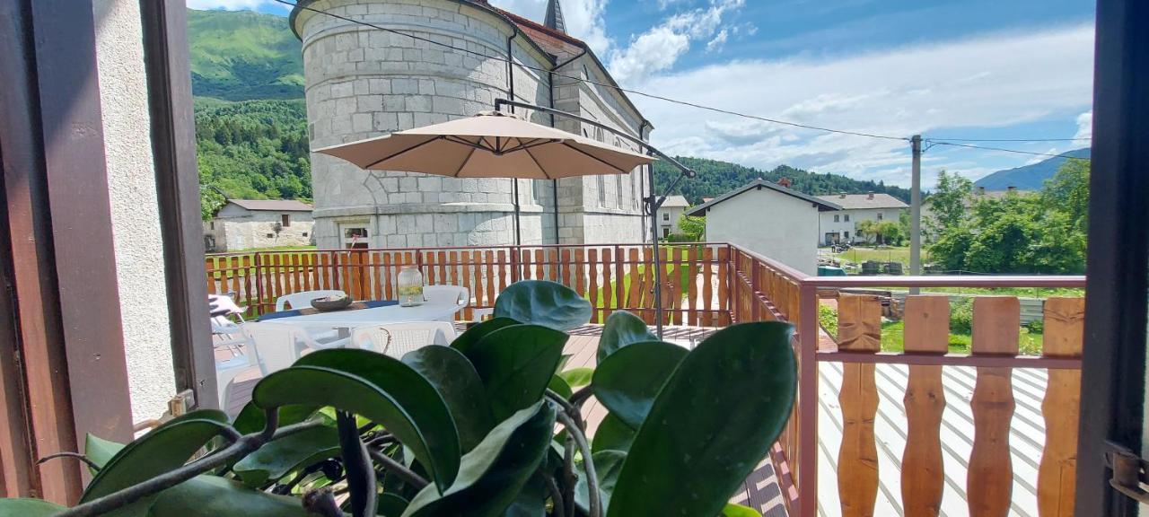 Apartma Pr' Ivani Miskorinovi Breginj Exteriér fotografie